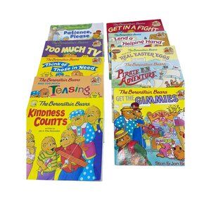 Set Of 10 Berenstain Bears Classic Paperback Books